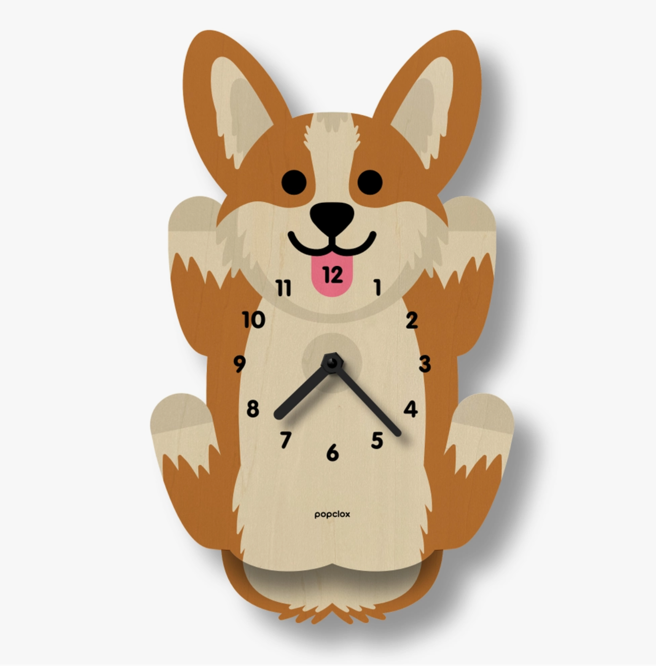 Corgi Pendulum Clock | Kunzler Studios